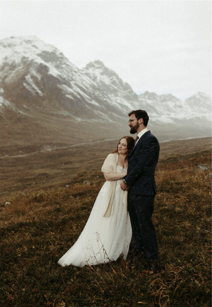 Hatchers pass is the best place to elope in Alaska