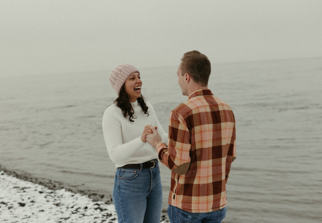Point Woronzof is the perfect place for an outdoor proposal in Anchorage, Alaska